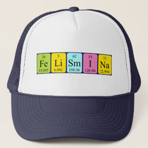 Felismina periodic table name hat