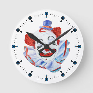 Felix Adler Clown Wall Clock