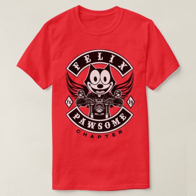 FELIX BIKER T-Shirt (Design Front)