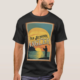 FELIX CAT GOES FISHING VINTAGE ILLUSTRATION T-Shirt