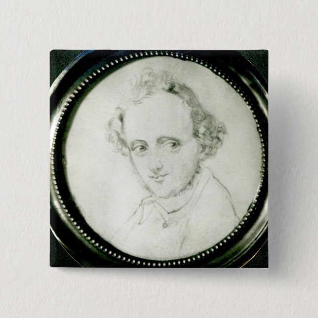 Felix Mendelssohn 15 Cm Square Badge (Front)