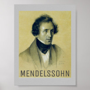 Felix Mendelssohn (1834) Poster