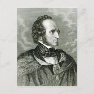 Felix Mendelssohn 2 Postcard