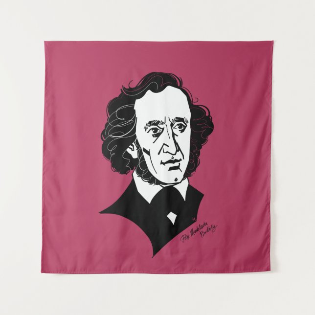 Felix Mendelssohn Bartholdy Tapestry (Front)