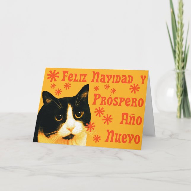 Felix Navidad Holiday Card (Front)