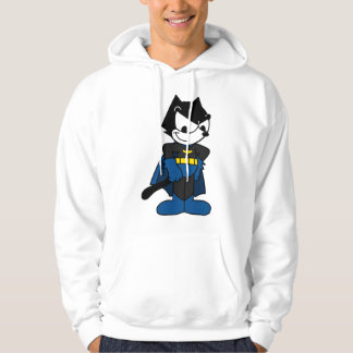 Felix the Hero — Cute Cartoon Superhero Design Hoodie