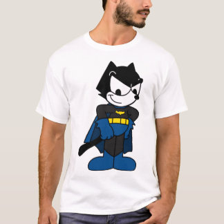 Felix the Hero — Cute Cartoon Superhero Design T-Shirt
