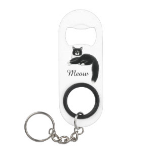Felix the Tuxedo Cat Bottle Opener