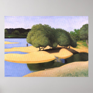 Félix Valloton - Sands on the edge of the Loire Poster