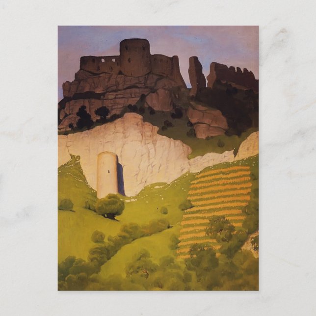 Felix Vallotton - Chateau Gaillard at Andelys Postcard (Front)