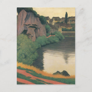 Felix Vallotton - Landscape Semur Postcard