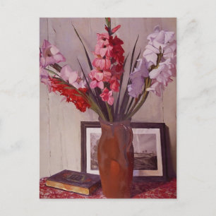 Felix Vallotton - Still Life with Gladioli Postcard