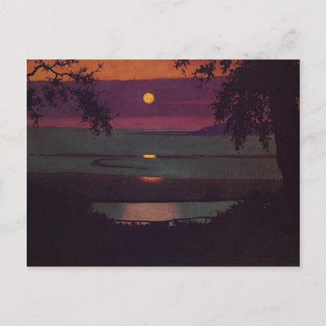 Felix Vallotton - Sunset Postcard (Front)