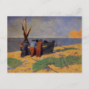Felix Vallotton -The Fourteenth of July at Etretat Postcard