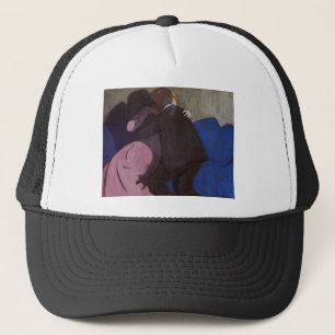 Felix Vallotton - The Kiss Trucker Hat