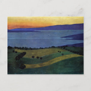 Felix Vallotton -The Lake Leman, effect of evening Postcard