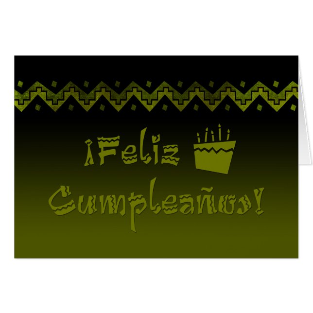 feliz cumpleanos arriba cake (Front Horizontal)