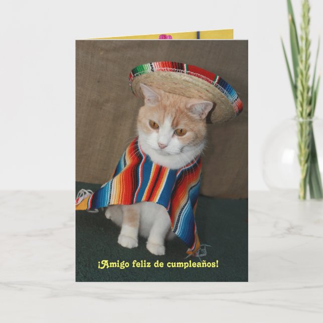 Feliz cumpleanos! card (Front)