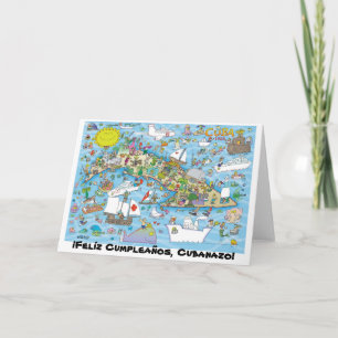 ¡Felíz Cumpleaños, Cubanazo! Card