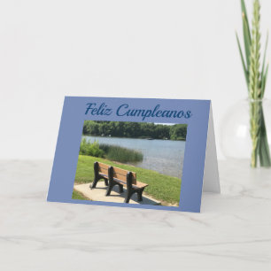 **FELIZ CUMPLEANOS**-HAPPY BIRTHDAY SPANISH CARD
