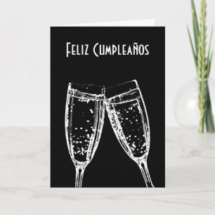 Feliz Cumpleaños / Happy Birthday Spanish Languag Card