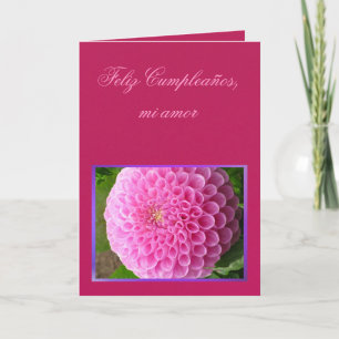 Feliz Cumpleaños, mi amor - Dalia Rosa Card