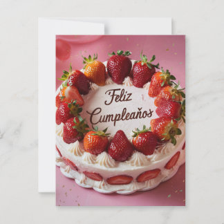 Feliz Cumpleaños  Postcard