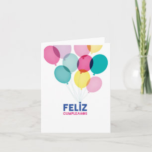 Feliz Cumpleaños - Spanish Birthday Card