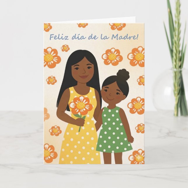 Feliz día de la Madre Card (Front)