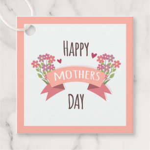 Feliz Día de la Madre Etiqueta de regalo - Diseño  Favour Tags