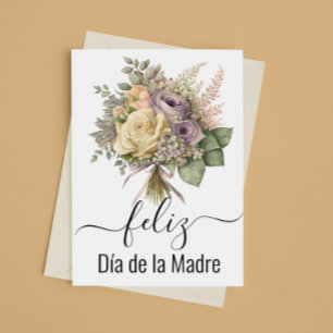 Feliz día de la madre Mother's day Spanish Card
