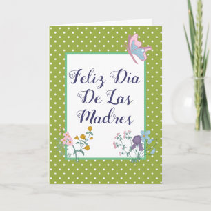 Feliz Día De Las Madres Mother's Day Card Spanish