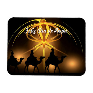 Feliz Dia de Reyes Magnet