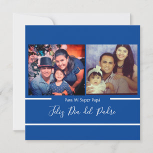 Feliz día del Padre Super Papá Spanish Card