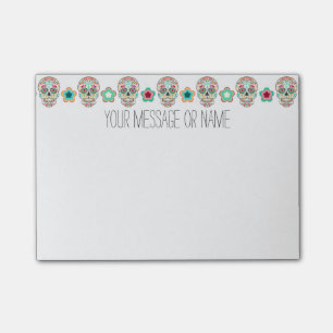 Feliz Muertos - Custom Sugar Skull Post-it® Notes