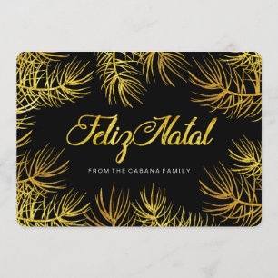 Feliz Natal Greeting Card
