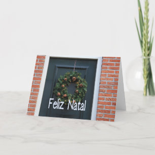 Feliz Natal, Portuguese Christmas card