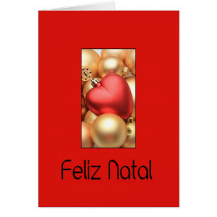 Feliz Natal - Portuguese Christmas Card