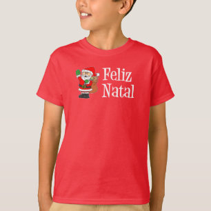Feliz Natal Santa T-Shirt