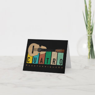 Feliz Navidad Boricua  Holiday Card