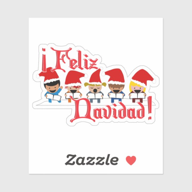 Feliz Navidad Caroling Children Christmas (Sheet)