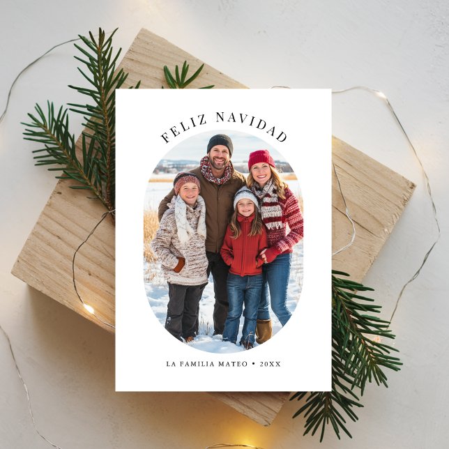 Feliz Navidad Christmas Family Capsule Photo  Holiday Card (Creator Uploaded)