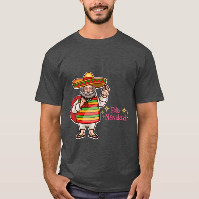 Feliz Navidad Christmas Shirt (Front)
