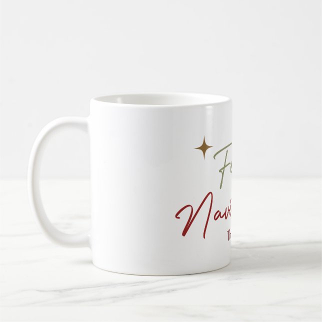 Feliz Navidad  Coffee Mug (Left)