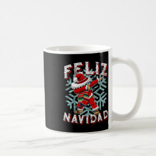 Feliz Navidad Dabbing Christmas Sombrero  Coffee Mug