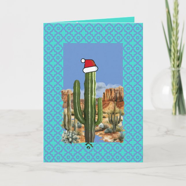 "Feliz Navidad!" Folded Christmas Card (Front)