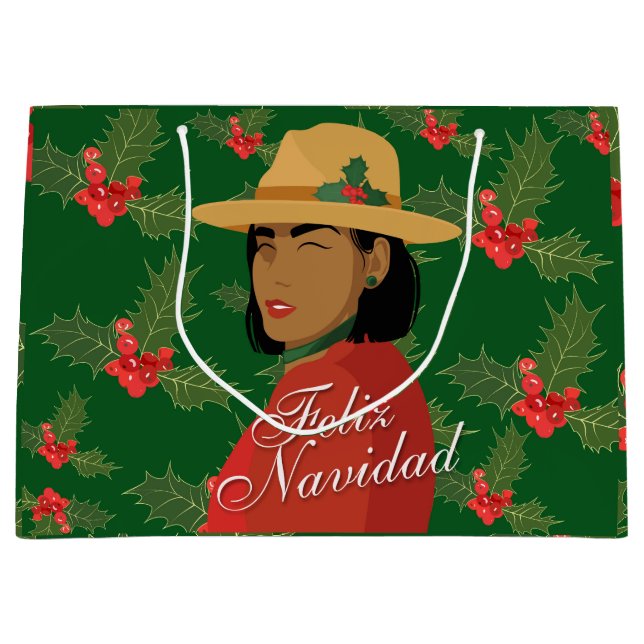 Feliz Navidad Gift Bag (Front)