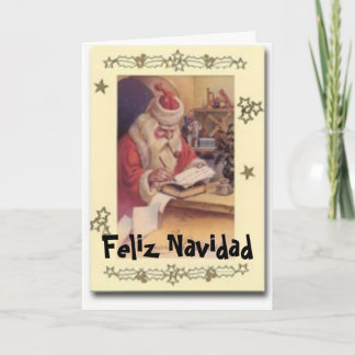 Feliz Navidad Holiday Card