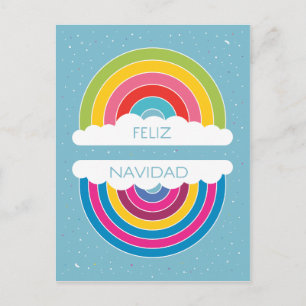 Feliz Navidad Holiday Postcard