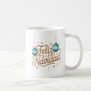 Feliz Navidad Honduras Gold Christmas Coffee Mug